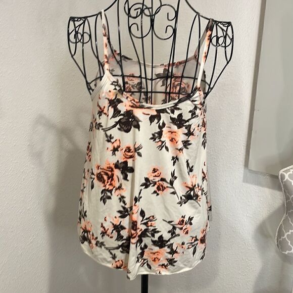 Floral Tank ONE SIZE - Picture 4 of 4